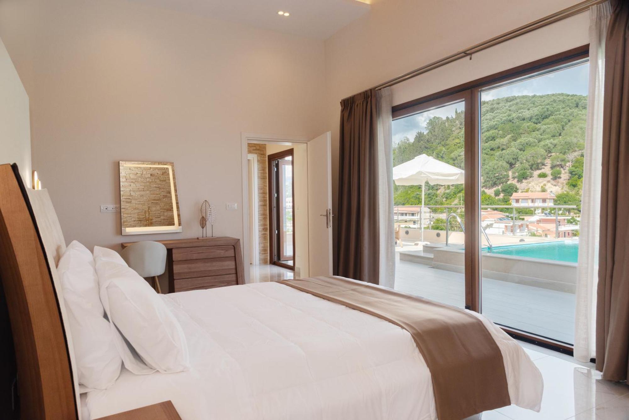 Villa Vasillis-Heated Swimming Pool With Infinity View Vitaládes Exterior foto