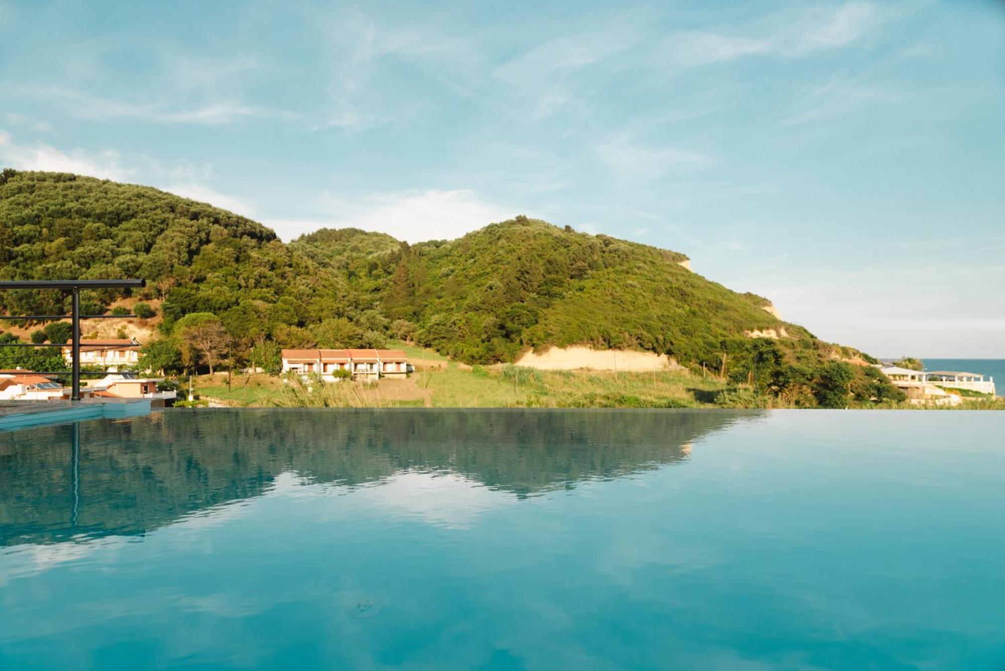 Villa Vasillis-Heated Swimming Pool With Infinity View Vitaládes Exterior foto